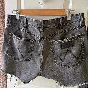 Wrangler Women's Charcoal Jean Shorts